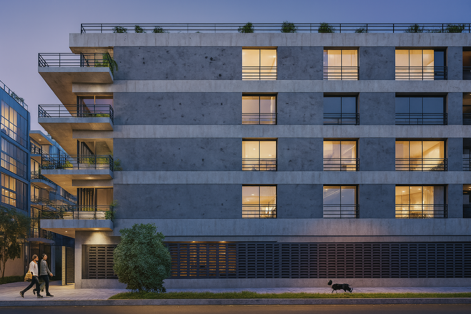 Vista del proyecto Juan de la Barrera